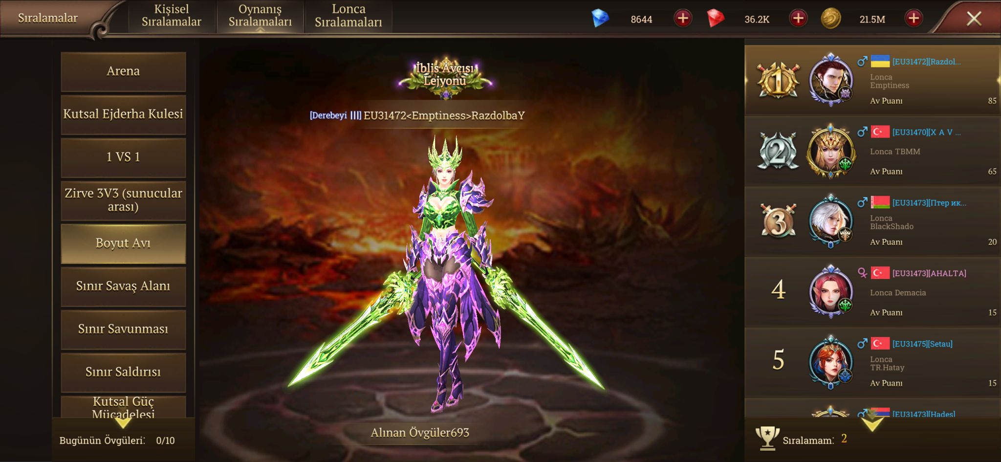 farklı oyunlar oynayacak eğlence arkadaşları arıyoruz